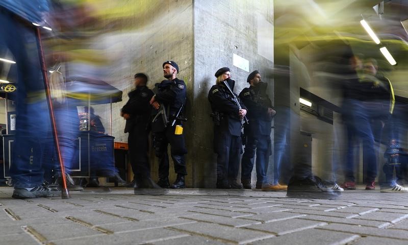 © Reuters. Los explosivos usados en Dortmund podrían venir del ejército alemán