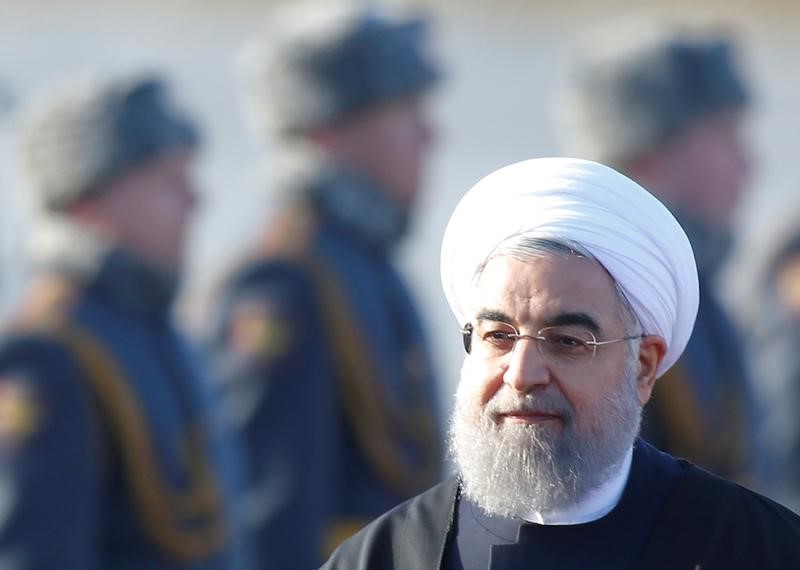 © Reuters. روحاني: إيران لا تحتاج "إذنا من أحد" لبناء قدراتها الصاروخية