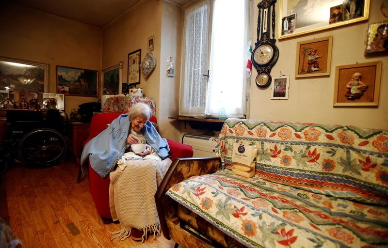 © Reuters. وفاة الإيطالية إيما مورانو "عميدة البشرية" عن 117 عاما