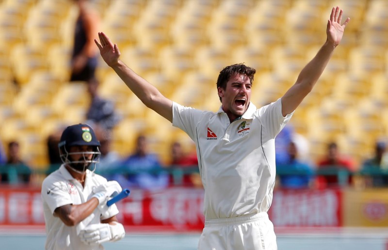 © Reuters. Cricket - India v Australia - Fourth Test cricket match