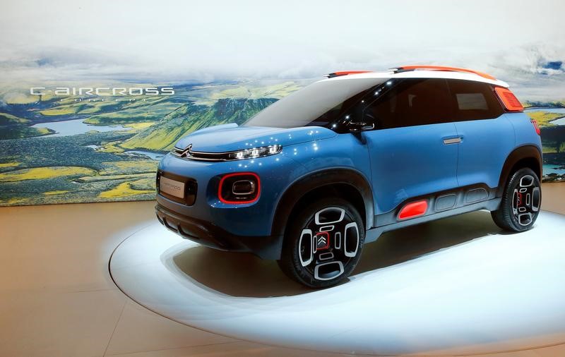 © Reuters. LE PETIT C3 AIRCROSS SERA AUSSI FABRIQUÉ EN CHINE