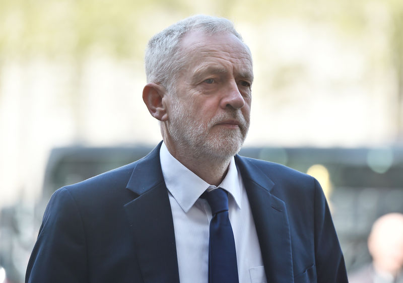 © Reuters. Líder do Partido Trabalhista, Jeremy Corbyn, em Londres, Reino Unido