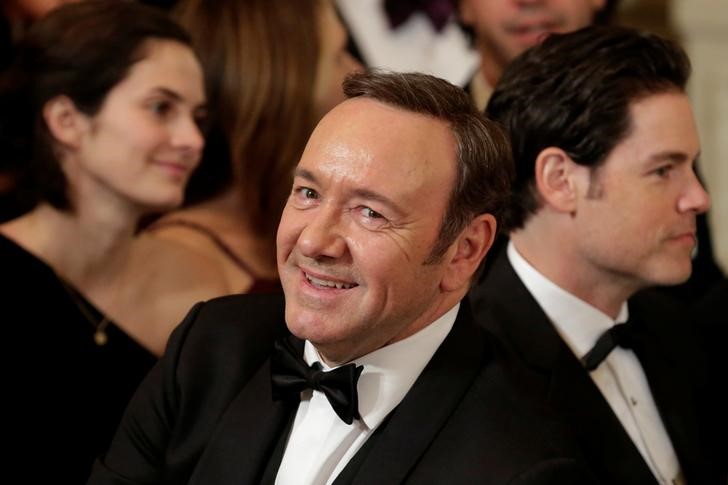 © Reuters. Ator Kevin Spacey em evento na Casa Branca