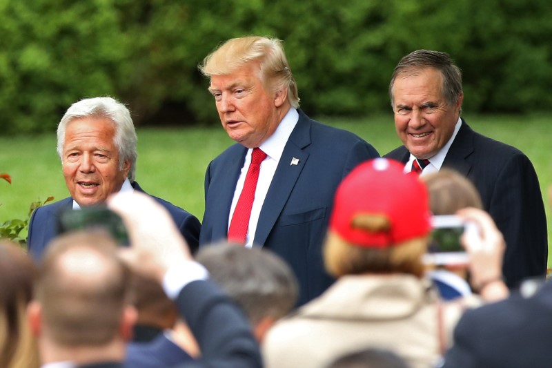 © Reuters. NFL: Super Bowl LI Champions-New England Patriots White House Visit