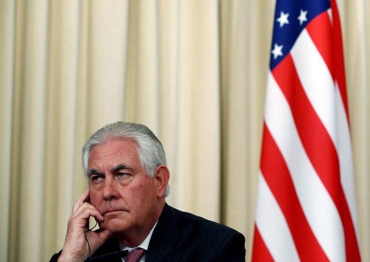 © Reuters. Tillerson concede entrevista em Moscou