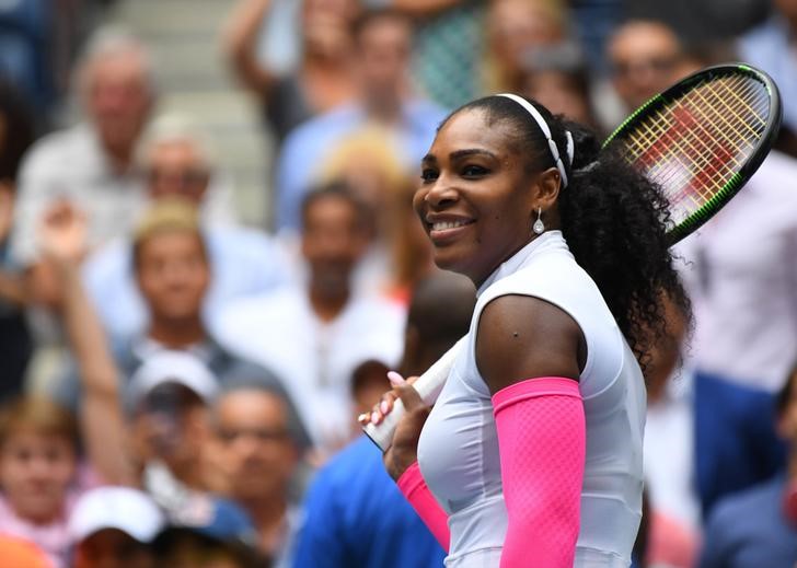 © Reuters. Serena Williams espera el nacimiento de su primer hijo para el otoño