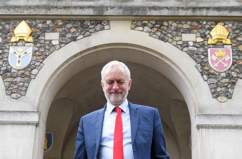 © Reuters. Líder da oposição trabalhista do Reino Unido, Jeremy Corbyn