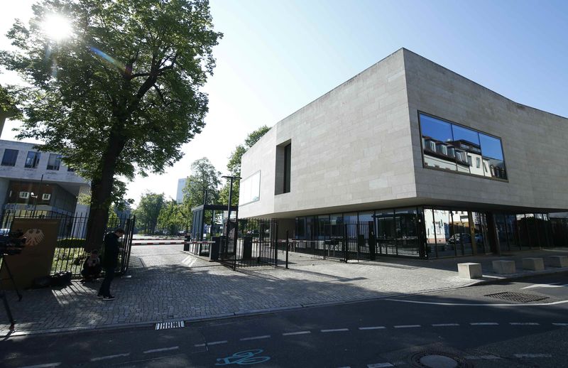 © Reuters. The building of the German Federal Supreme Court (Bundesgerichtshof) is seen in Karlsruhe