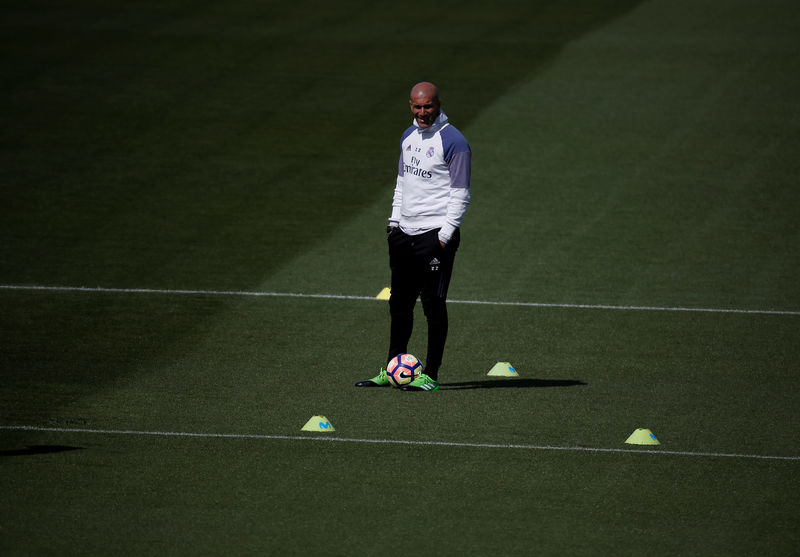 © Reuters. Football Soccer- Real Madrid training