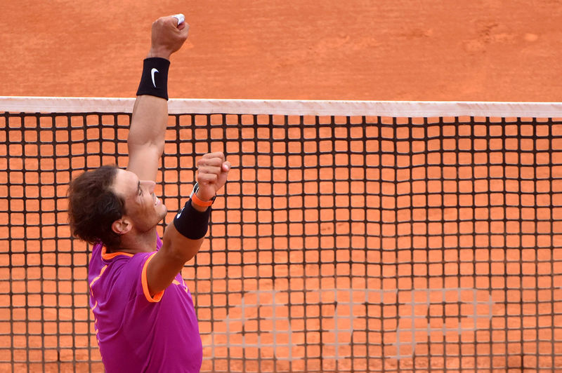 © Reuters. Nadal vence a Ramos y logra su décimo título en Montecarlo