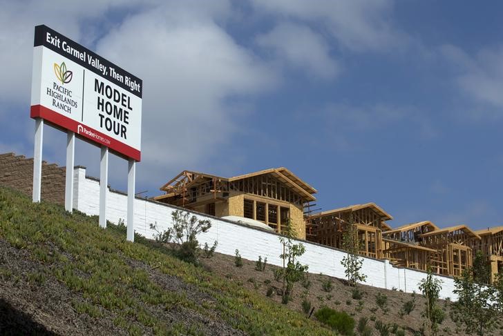 © Reuters. ارتفاع أسعار المنازل الأمريكية بوتيرة أسرع من المتوقع في فبراير