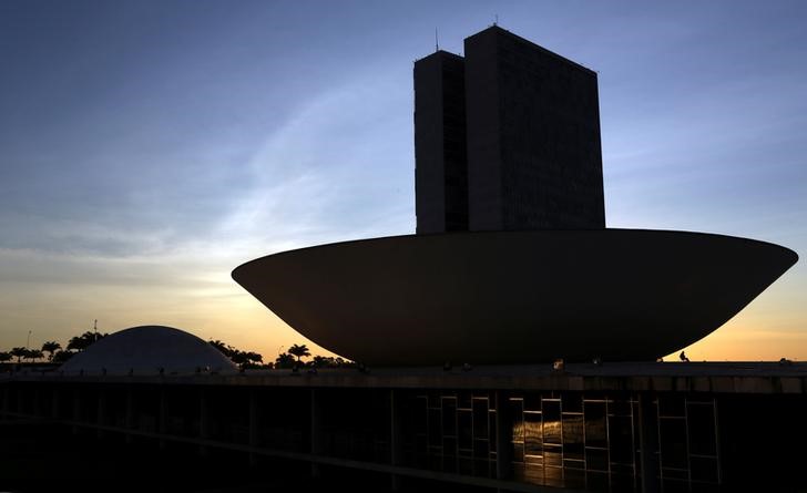 © Reuters. Vista geral do Congresso Nacional, em Brasília