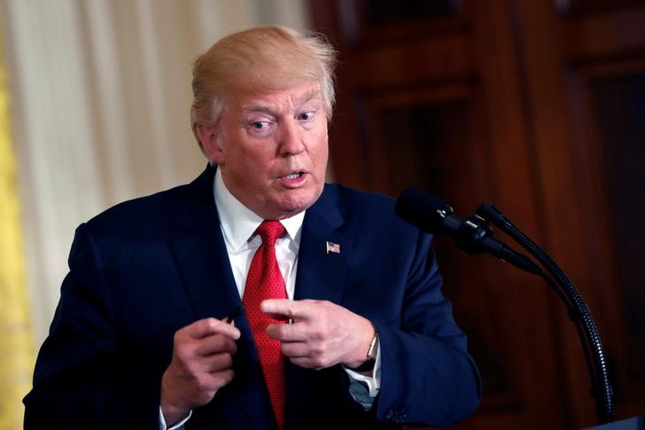 © Reuters. Trump na Casa Branca