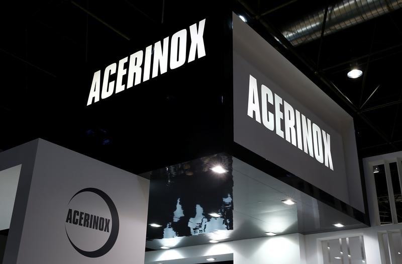 © Reuters. Acerinox gana hasta marzo más que en todo 2016 y supera previsión de Ebitda