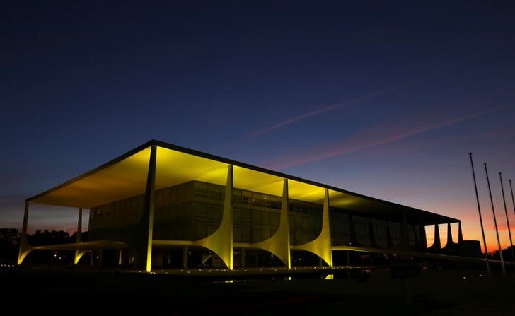 © Reuters. Vista do Palácio do Planalto