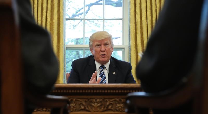 © Reuters. Trump promete renegociar o abandonar acuerdo comercial con Corea del Sur
