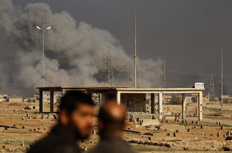 © Reuters. البنتاجون: 352 مدنيا قتلوا في ضربات قادتها أمريكا على الدولة الإسلامية