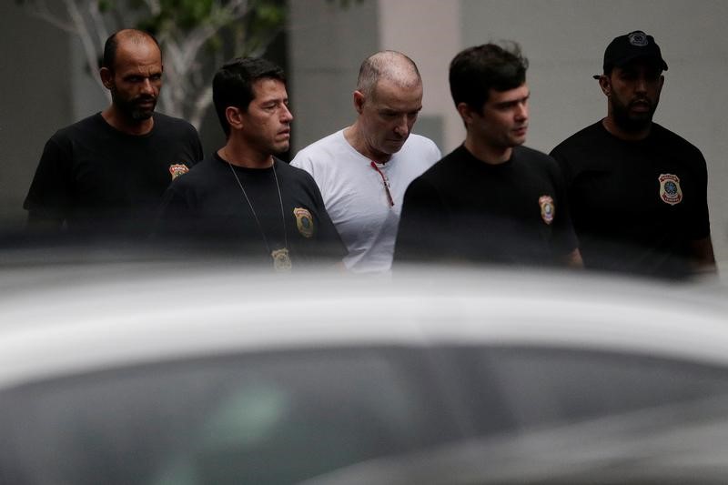 © Reuters. الملياردير البرازيلي السابق باتيستا يغادر السجن إلى التحفظ المنزلي