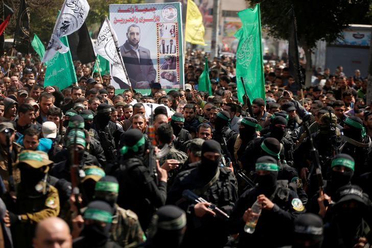 © Reuters. حماس تقول إنها تؤيد إقامة دولة فلسطينية على حدود 1967