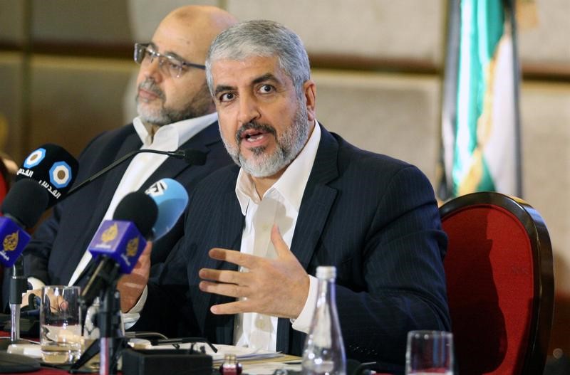 © Reuters. Hamas suaviza su posición sobre Israel y se aleja de los Hermanos Musulmanes