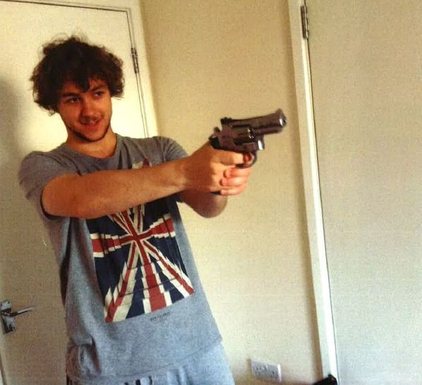 © Reuters. Damon Joseph Smith, 20, who was found guilty of planting a home bomb on a London underground train, is seen in an undated photo handed out by the Metropolitan Police