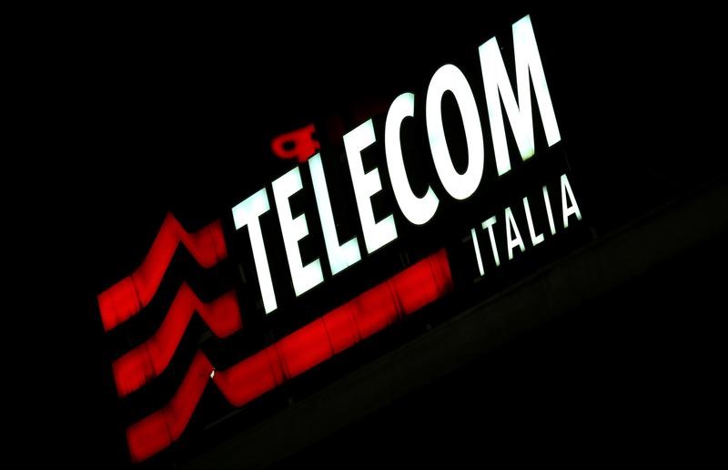 © Reuters. Telecom Italia sube casi un 4% tras unos resultados sólidos