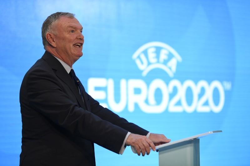 © Reuters. UEFA EURO 2020 Launch Event