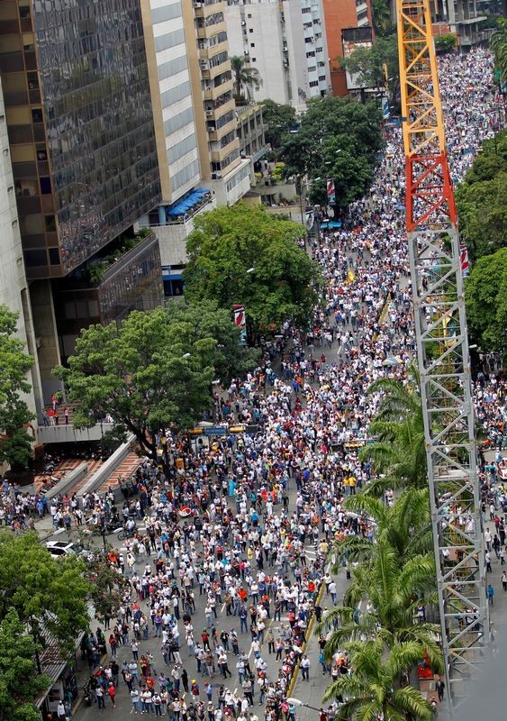 © Reuters. La oposición venezolana boicotea un debate de la Asamblea Constituyente
