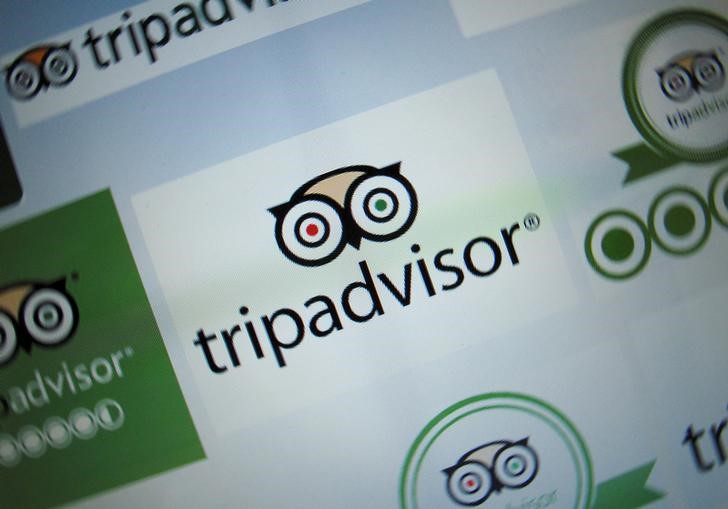 © Reuters. The logo for a travel website company TripAdvisor Inc is shown on a computer screen in this illustration photo in Encinitas California
