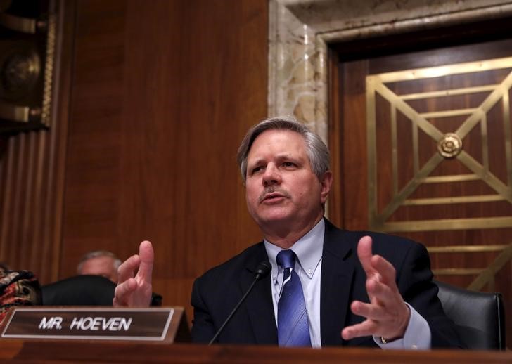 © Reuters. FILE PHOTO - Secret Service Director Joseph Clancy testifies before a Senate Homeland Security Subcommittee hearing on the  proposed FY2016 budget estimates for the U.S. Secret Service.