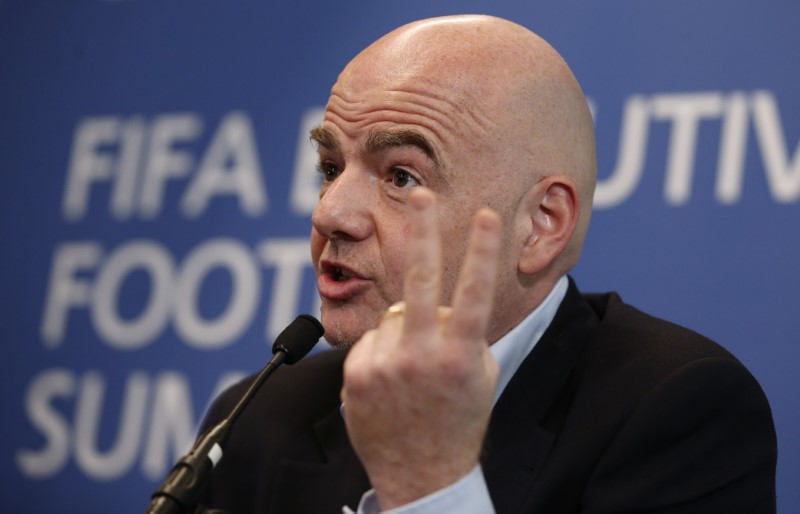 © Reuters. La FIFA mantiene abierta presentación de candidaturas para el Mundial 2026
