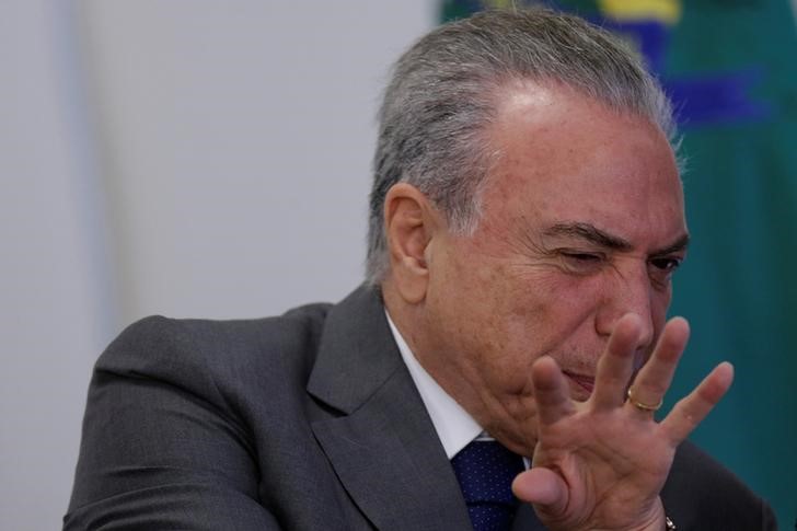 © Reuters. Presidente Michel Temer