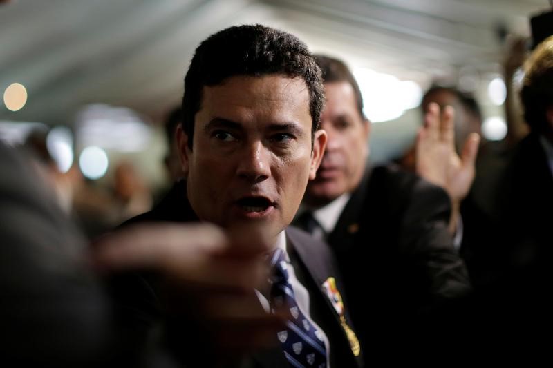 © Reuters. Moro, em evento em Brasilia