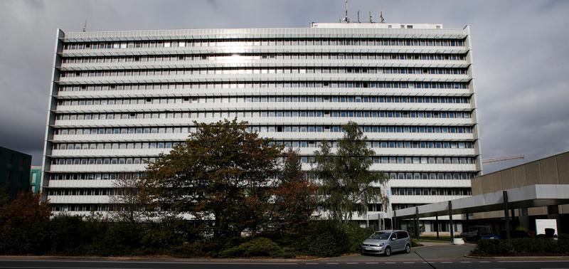 © Reuters. Siemens Healthineers headquarters is pictured in Erlangen