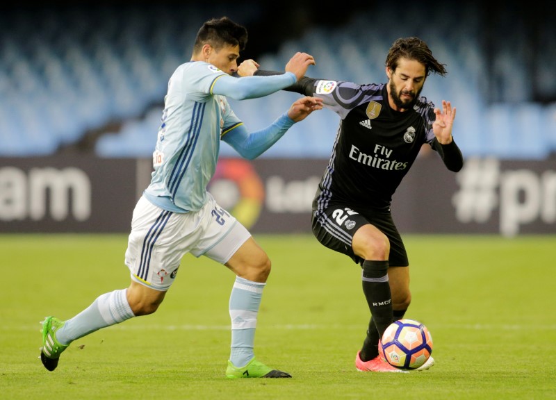 © Reuters. Celta Vigo v Real Madrid - Spanish Liga Santander