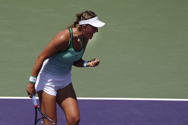 © Reuters. Tennis: Miami Open-Azarenka v Kuznetsova