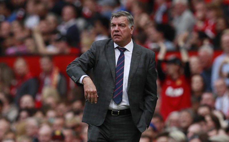 © Reuters. Crystal Palace manager Sam Allardyce