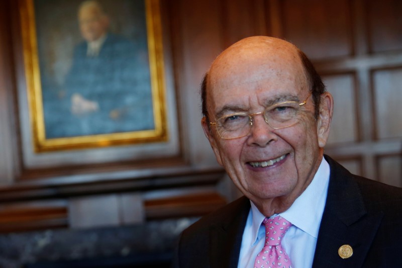 © Reuters. Ross sits for a portrait after an interview in his office in Washington