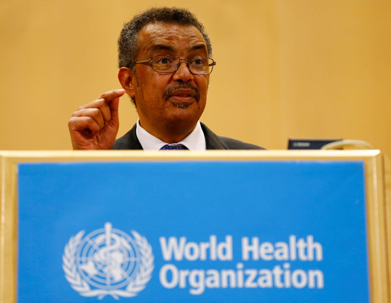 © Reuters. La OMS elige por primera vez como líder a un africano, el etíope Tedros