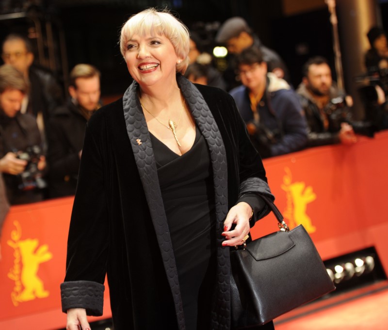 © Reuters. German Bundestag vice-president Claudia Roth arrives for the awards ceremony of the 67th Berlinale International Film Festival in Berlin