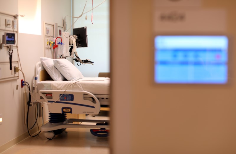 © Reuters. Electronic patient chart at Kaiser Permanente Medical Center in San Diego