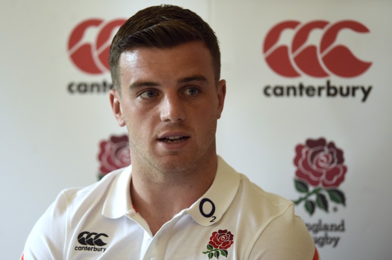 © Reuters. England's George Ford during the press conference