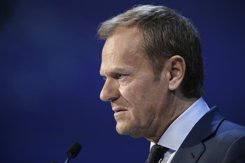 © Reuters. Presidente do Conselho Europeu, Donald Tusk