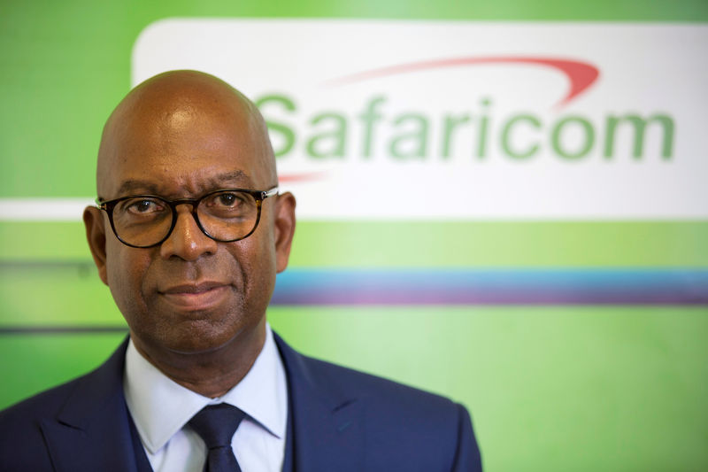 © Reuters. FILE PHOTO: Robert Collymore Chief Executive of Kenya's telecom operator Safaricom poses during a Reuters interview at their headquarters in Nairobi
