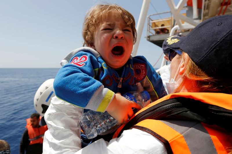 © Reuters. بعد قمة مجموعة السبع.. إيطاليا بدت معزولة في أزمة المهاجرين