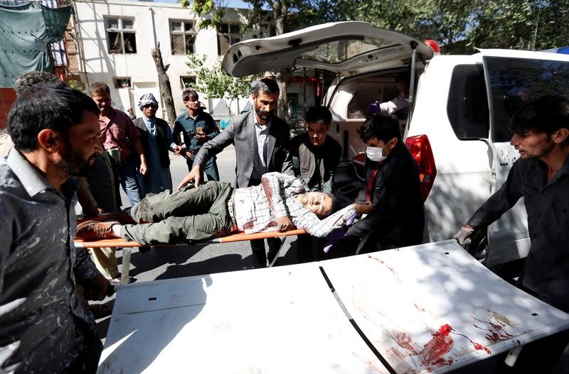 © Reuters. Al menos 80 muertos y 350 heridos tras una explosión en Kabul