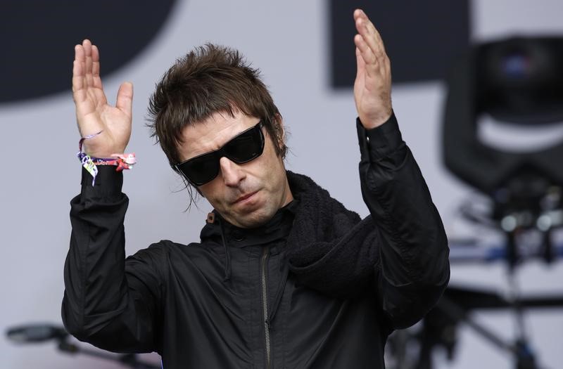 © Reuters. Cantor Liam Gallagher em show de 2013