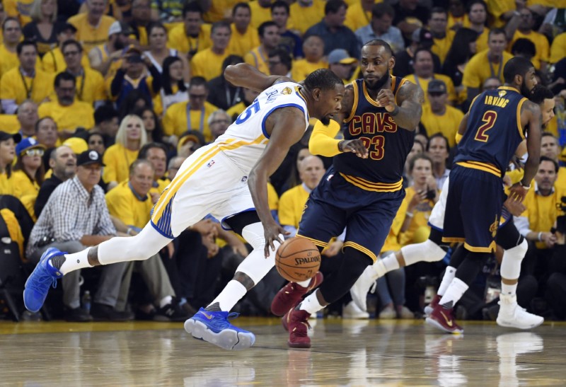 © Reuters. NBA: Finals-Cleveland Cavaliers at Golden State Warriors