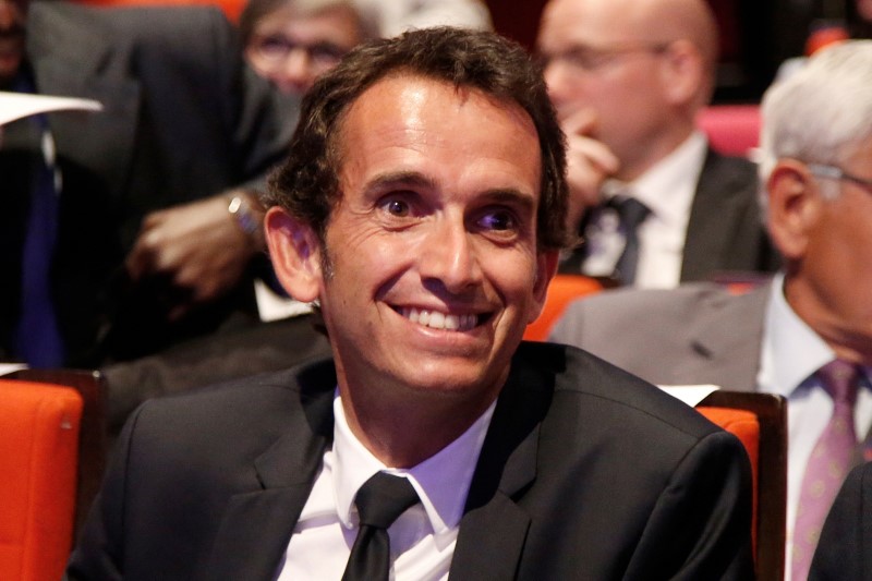 © Reuters. Alexandre Bompard, Chairman and CEO of Fnac-Darty, attends the French telecom operator Orange company's shareholders meeting in Paris
