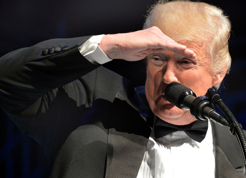 © Reuters. U.S. President Trump attends Ford's Theatre Gala in Washington